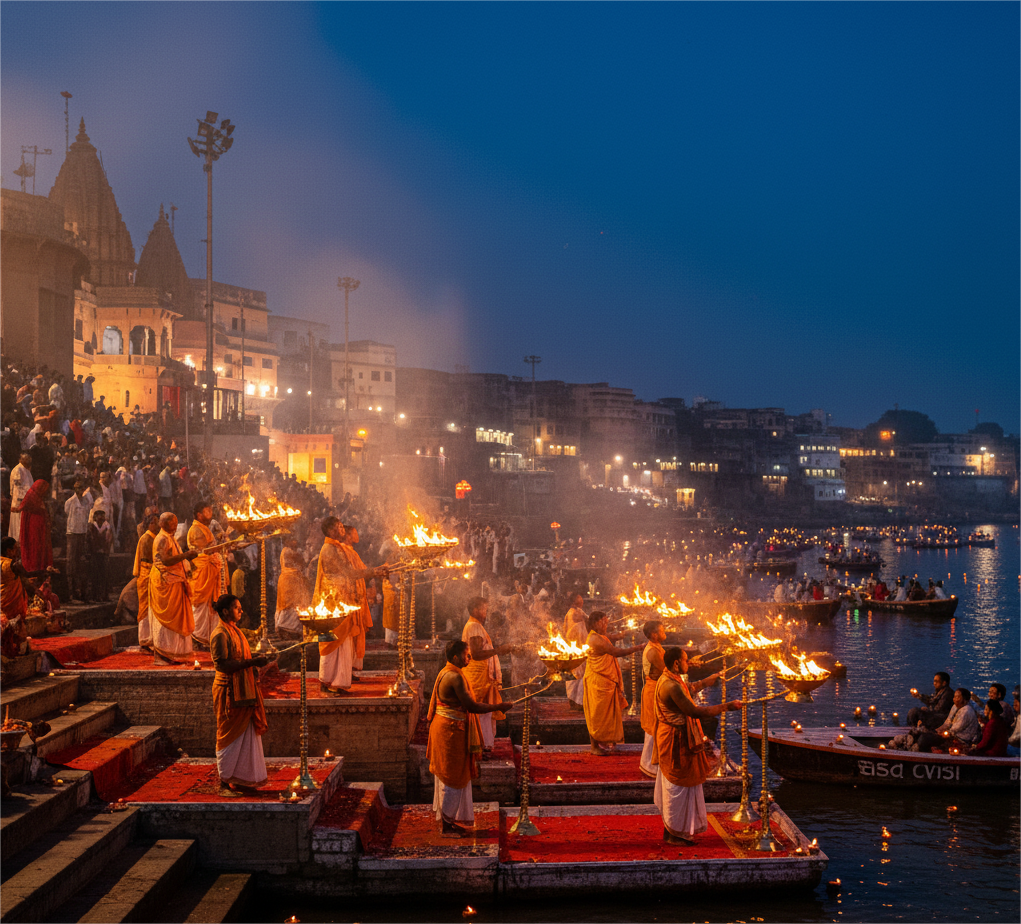 Dashashwamedh Ghat at Sunrise