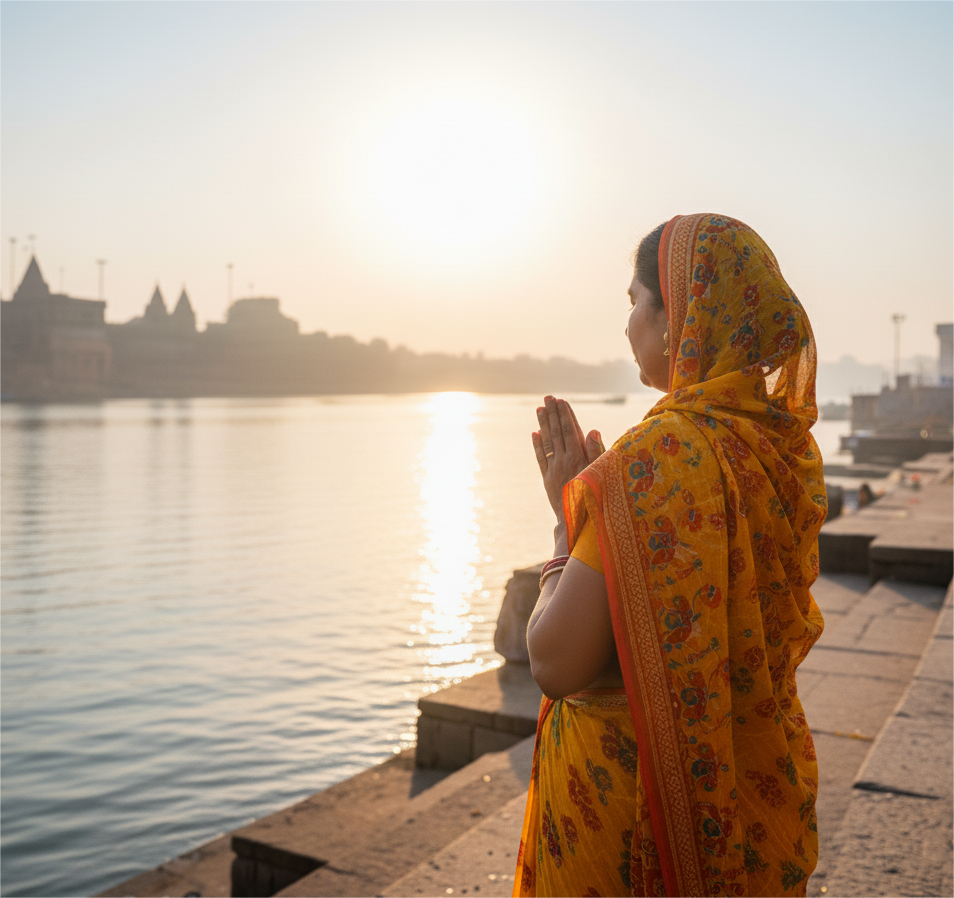 Varanasi Ghats at Sunrise - Dashashwamedh Ghat