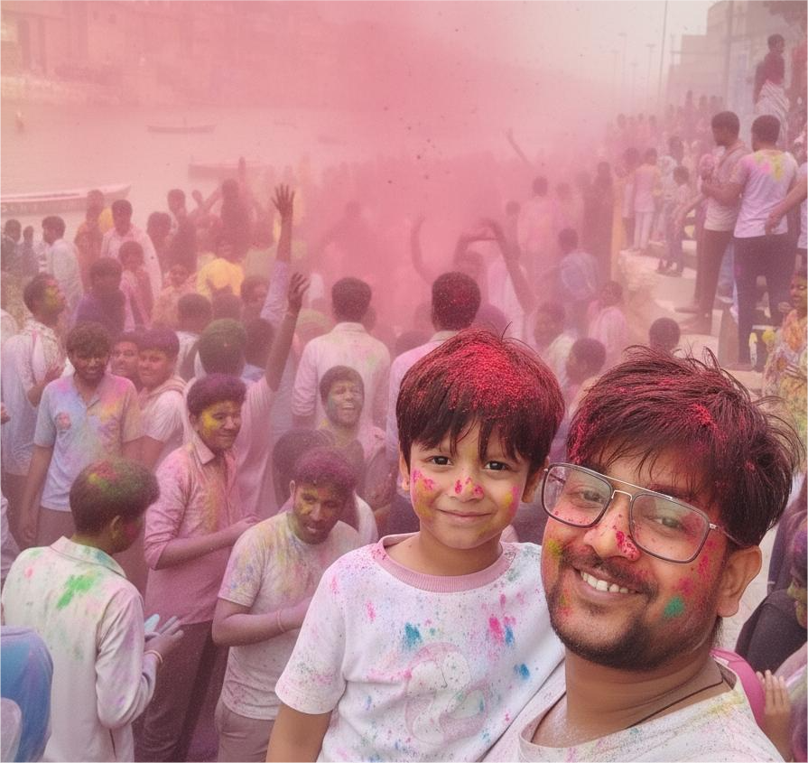 Holi in Varanasi